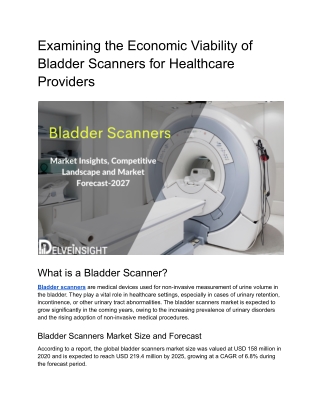 Bladder scanners Market - Off-page promotions