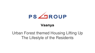 Urban Forest themed Housing Lifting Up The Lifestyle of the Residents