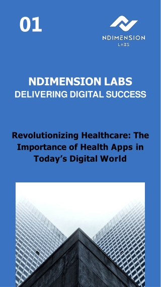 Revolutionizing Healthcare The Importance of Health Apps in Today’s Digital World