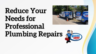 Reduce Your Needs for Professional Plumbing Repairs