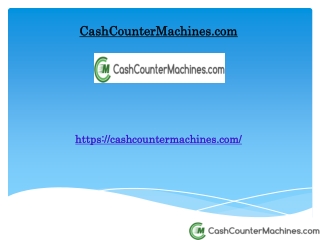 Cash Counting Machine