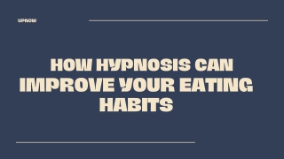 Healthy Eating Hypnosis App  UpNow Hypnosis Audio for Healthy Eating