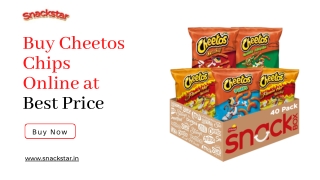 Buy Cheetos Chips Online at Best Price  -  Snackstar