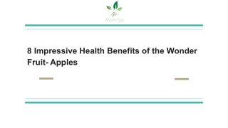 8 Impressive Health Benefits of the Wonder Fruit- Apples