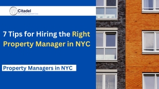 Property Managers in NYC
