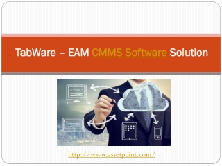 TabWare – EAM CMMS Software Solution