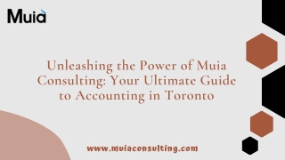 Your Ultimate Guide to Accounting in Toronto