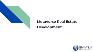 Everything You Should Know About the Metaverse Real Estate Development