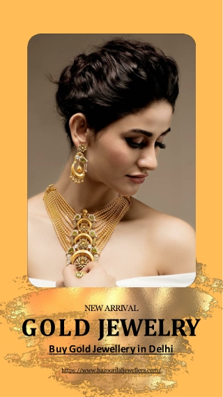 Buy Gold Jewellery in Delhi