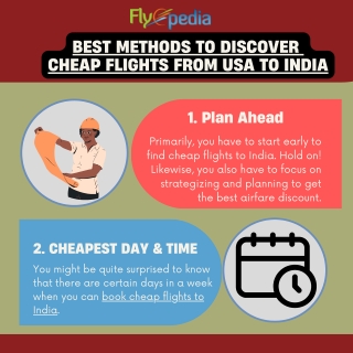 Best Methods to Discover  Cheap Flights from USA to India