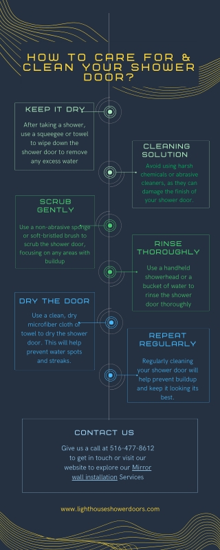 How to Care for & Clean Your Shower Door