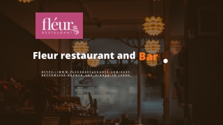 Dinner In Leeds | Fleurrestaurants.com