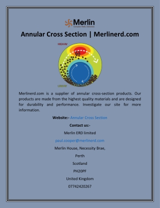 Annular Cross Section  Merlinerd