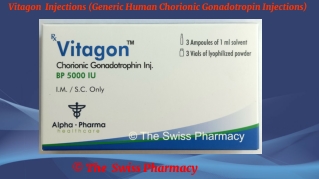 Vitagon  Injections (Generic Human Chorionic Gonadotropin Injections)