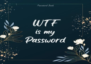 (PDF BOOK) Password Book: 120 Pages Large Print Size Personal Internet, Password