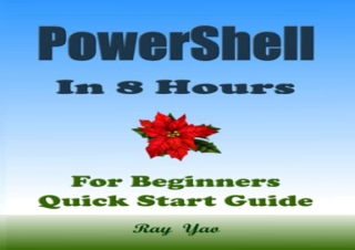 [DOWNLOAD PDF] POWERSHELL in 8 Hours, For Beginners, Learn Coding Fast! free