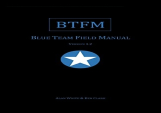 download Blue Team Field Manual (BTFM) (RTFM) free