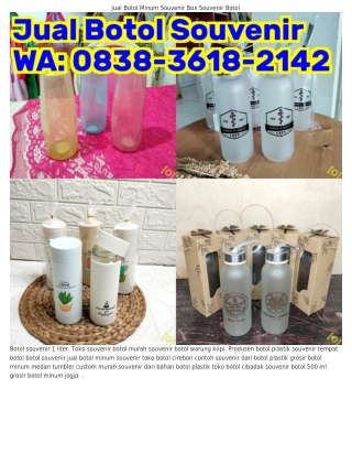 O838•3ᏮI8•ᒿIԿᒿ (WA) Botol Souvenir Hantaran Pernikahan Souvenir Botol 80 Ml