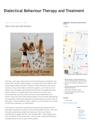 Teen Girls and Self-Esteem