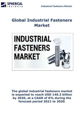 Global Industrial Fasteners Market