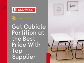 Get Cubicle Partition at the Best Price With Top Supplier