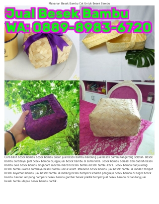Ö88ᑫ_8ᑫ8З_Ꮾᜪ2Ö (WA) Harga Besek Bambu Kecil Harga Besek Bambu Madiun