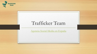 Agence de médias sociaux en Espagne | Traffickerteam.es