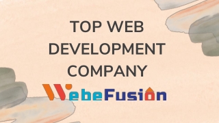 Top Web Development Company in Noida