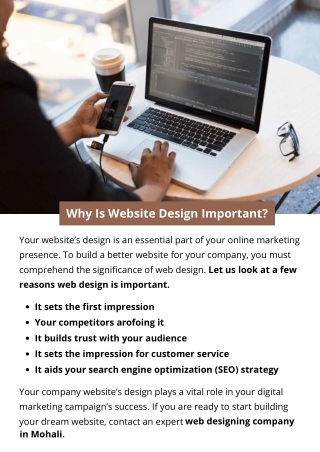 Why Is Website Design Important?