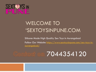 Silicone Made High Quality Sex Toys in Aurangabad