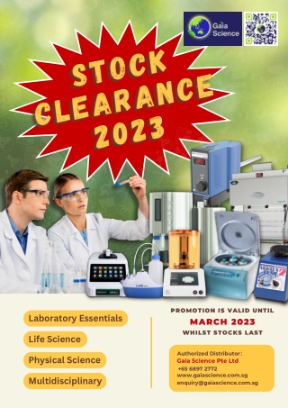 Gaia Science Stock Clearance Sale 2023