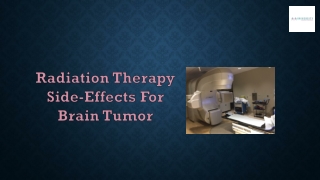 Radiation Therapy Side-Effects