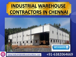 Industrial Warehouse Contractors in Chennai