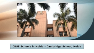 CBSE Schools in Noida