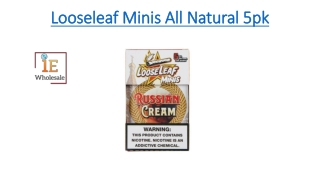 Looseleaf Minis All Natural 5pk