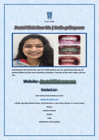 Dental Clinic near me