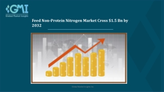 Feed Non-Protein Nitrogen Market Growth Drivers and Challenges 2023 to 2032