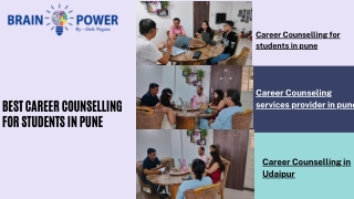 Best Career Counselling for students in pune