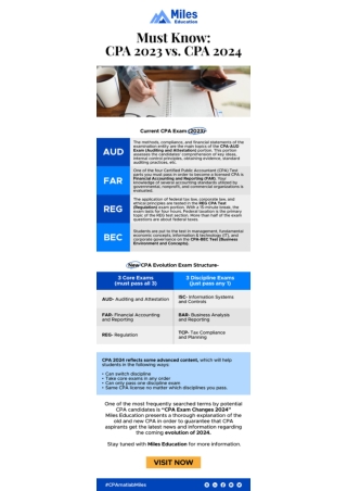 Must Know: CPA 2023 vs. CPA 2024