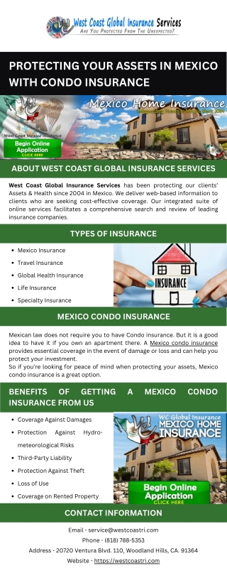 Protecting Your Assets In Mexico With Condo Insurance