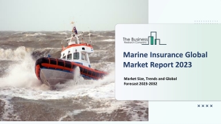 Marine Insurance Market Share, Trends, Demand And Segments Analysis Report 2023