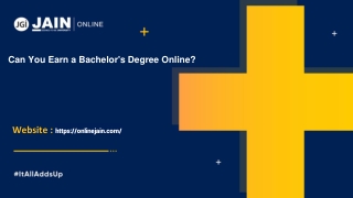 Can You Earn a Bachelor's Degree Online.