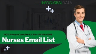 How to get a nurse email list?