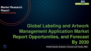 Labeling and Artwork Management Application Market will reach at a CAGR of 6.2% from to 2030