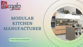 Modular kitchen manufacturer in lucknow | Regalokitchens