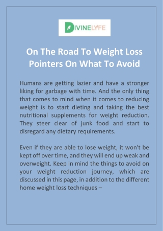 Finest Dietary Supplements For Weight Loss