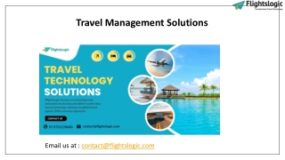 Travel Management Solutions