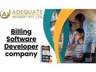 "Simplify your billing process with our user-friendly software app."