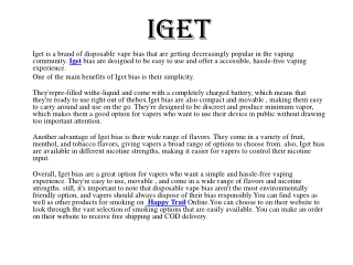Iget