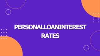 How to Find the Best Personal Loan Interest Rate